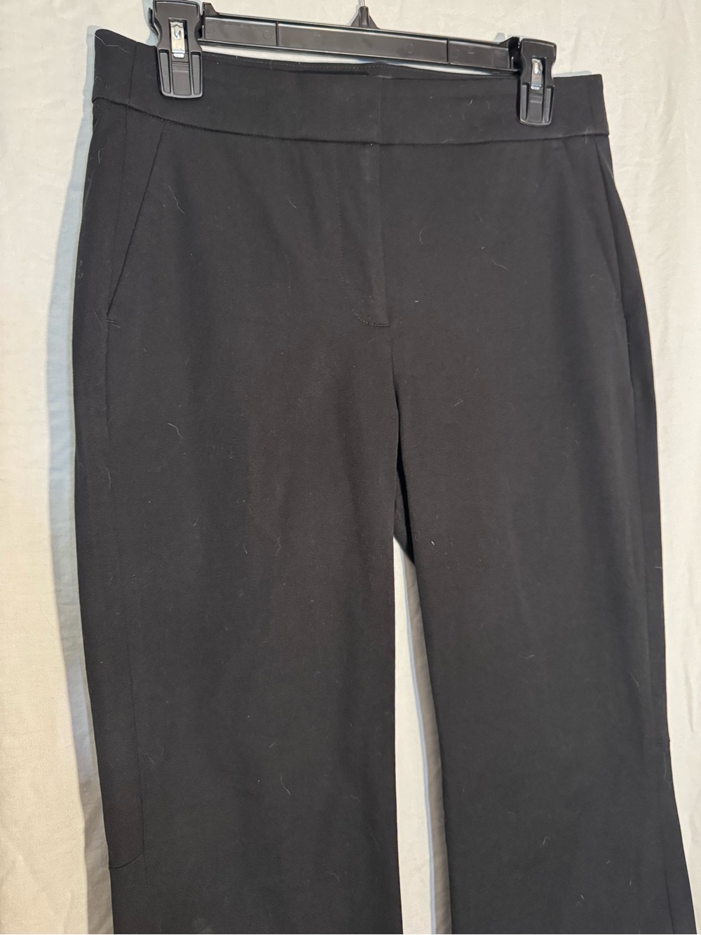 J. Crew Black Hayden kickout crop pant in bi-stretch cotton - Picture 5 of 7